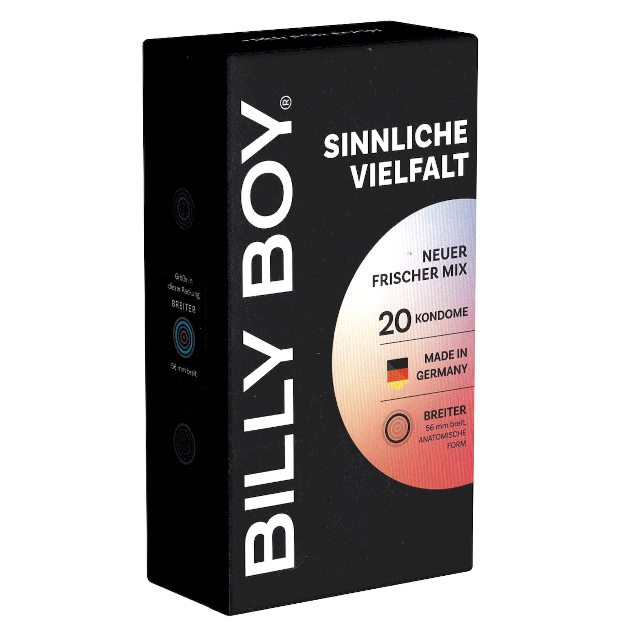 Billy Boy Презервативы Billy Boy Single: Sinnliche Vielfalt, 20 Презервативы