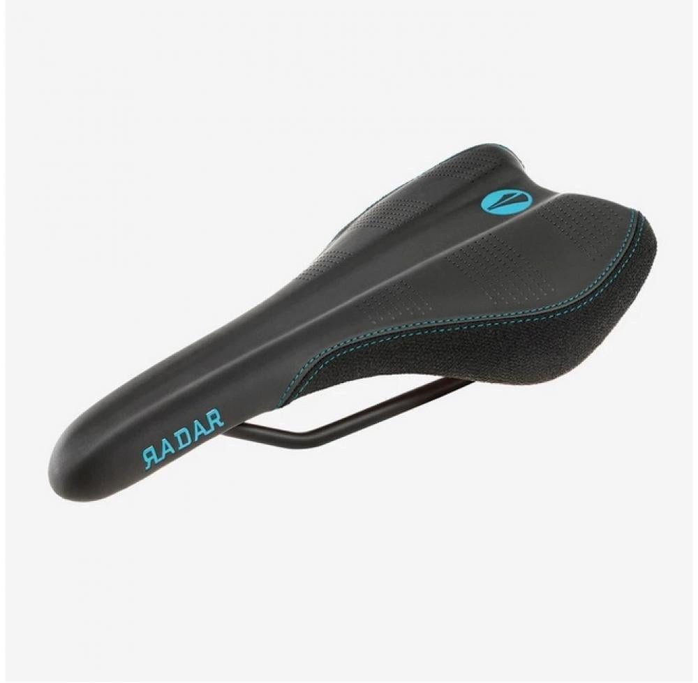 SDG Components Fahrradsattel SDG Radar MTN Sattel Lux-Alloy 7x7mm schwarz-türkis