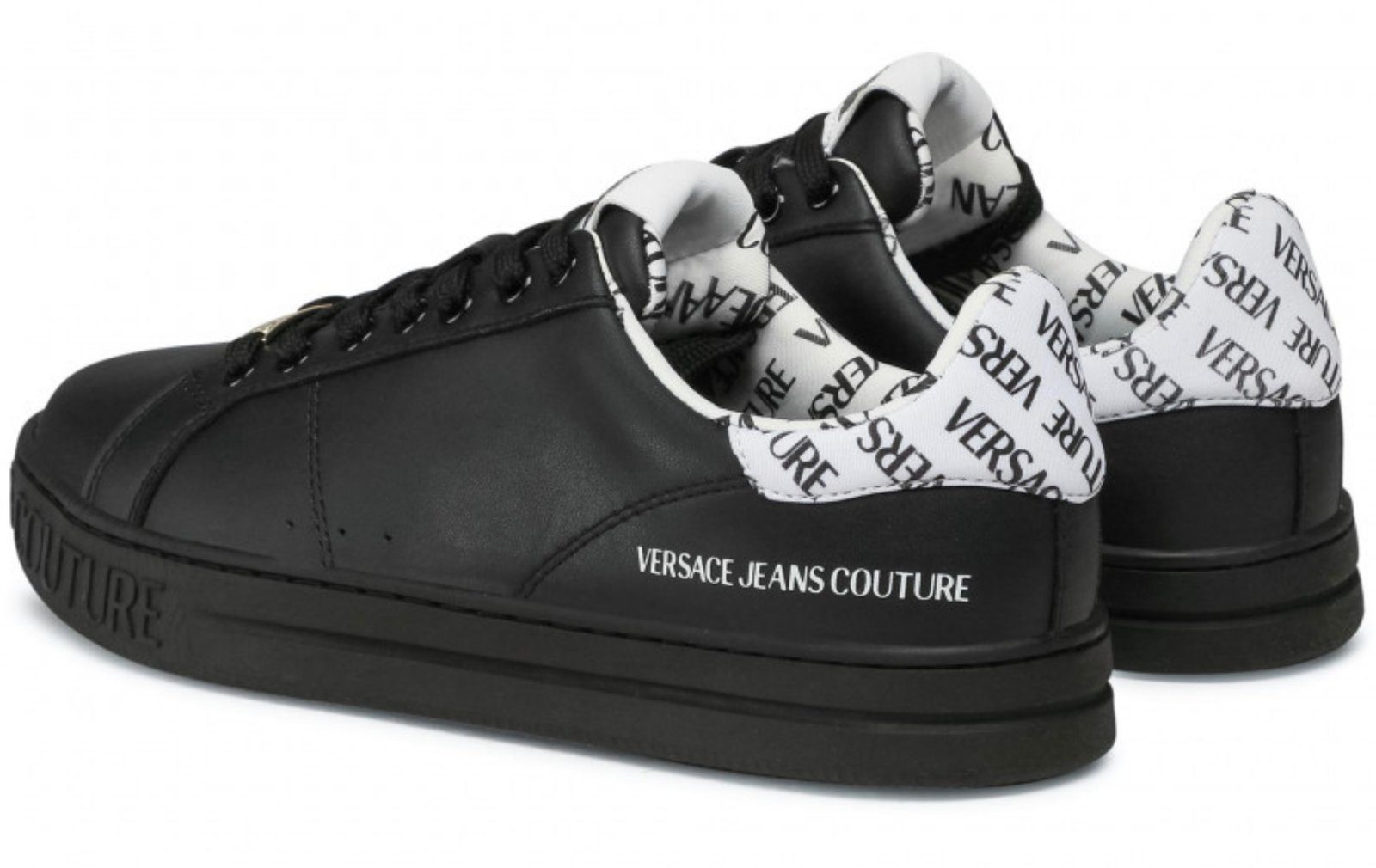 Versace VERSACE JEANS COUTURE Multi Logo Trainers Low-Top Sneakers Schuhe Sho Sneaker
