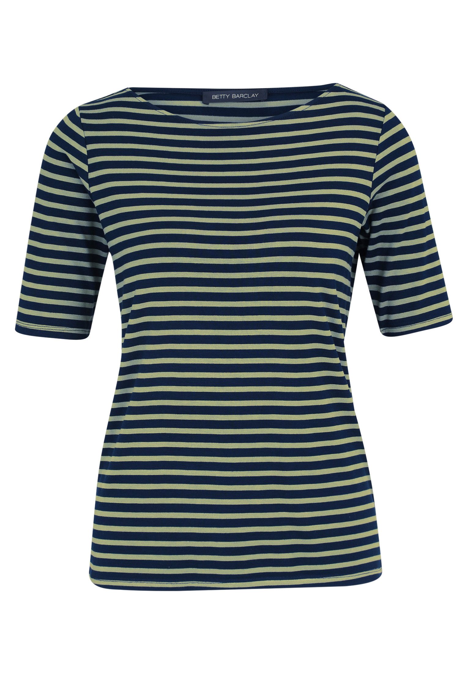 Kurzarmshirt Damen mit U-Boot-Ausschnitt