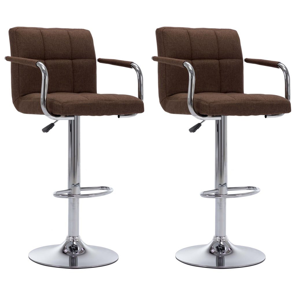vidaXL Barhocker Barhocker 2 Stk. Braun günstig online kaufen