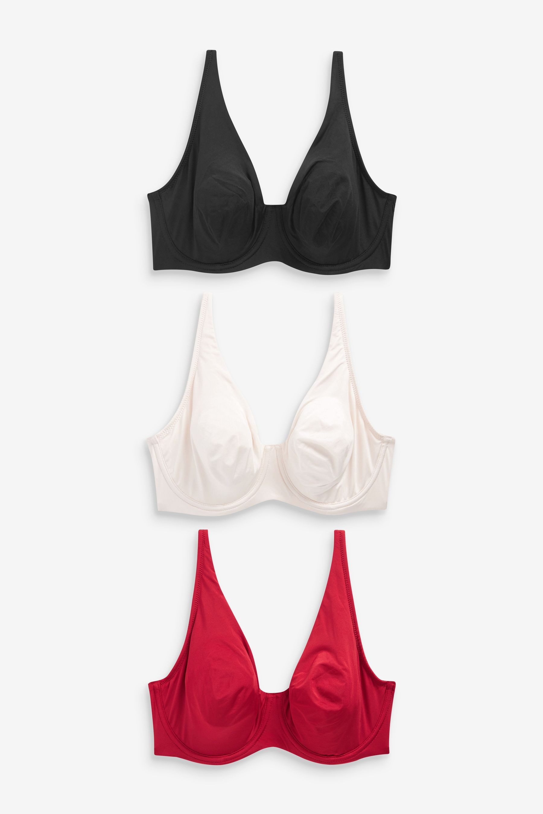 Jockey Damen Sport-BH Nahtlos, Mit Herausnehmbaren Körbchen – 2er-Pack, Feuchtigkeitsableitend & Bequem