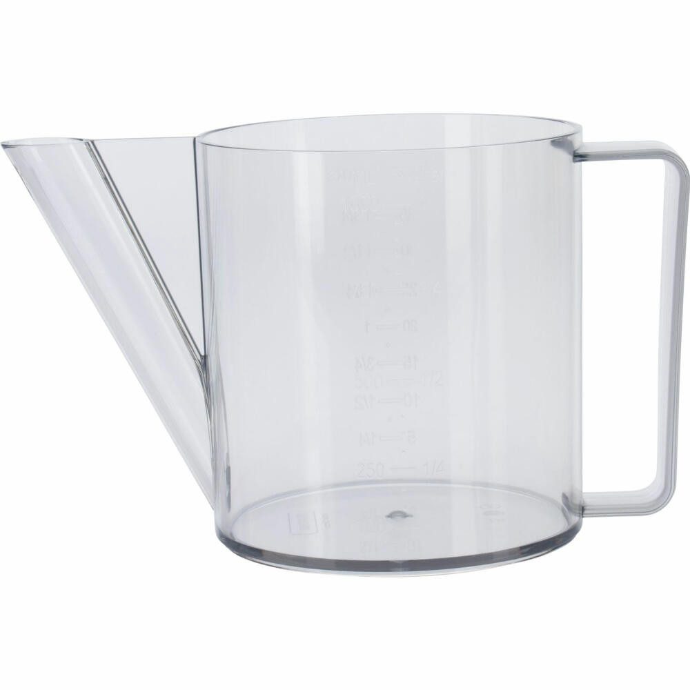 WESTMARK Fetttrennkanne Fett-Trenn-Kanne, Füllvolumen: 1 Liter, Kunststoff, Transparent, SAN
