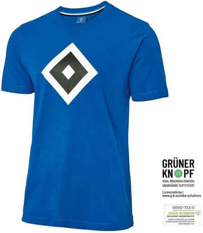 Hamburger SV T-Shirt HSV T-Shirt Logo Blau