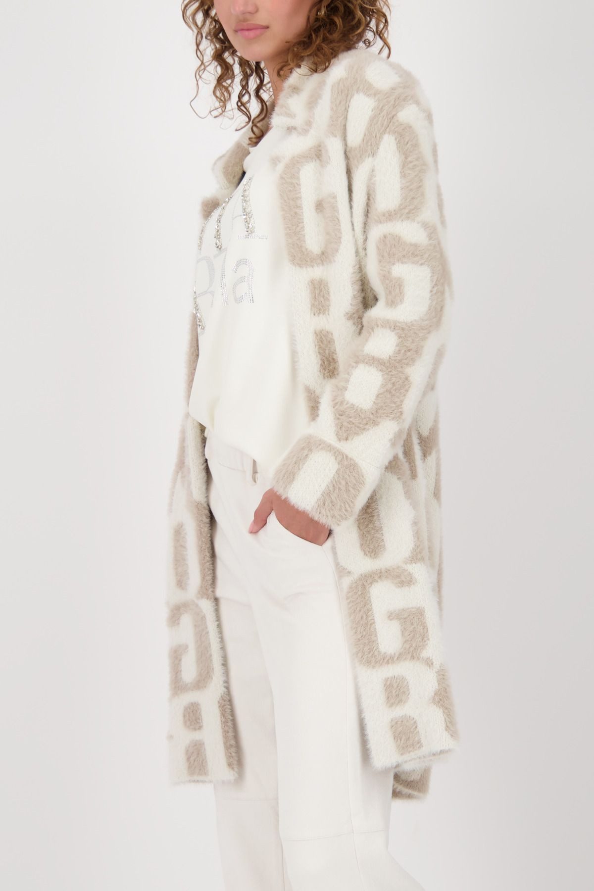 Monari Longstrickjacke günstig online kaufen