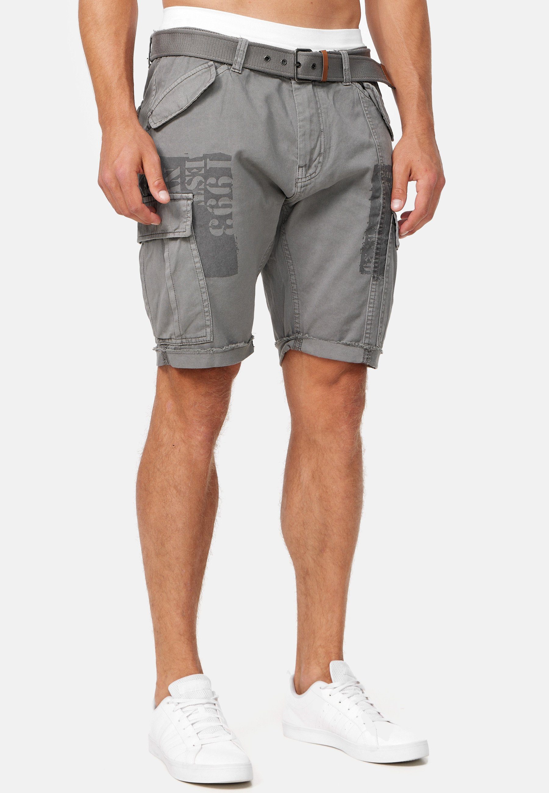 Pewter Indicode Cargoshorts Jaramillo