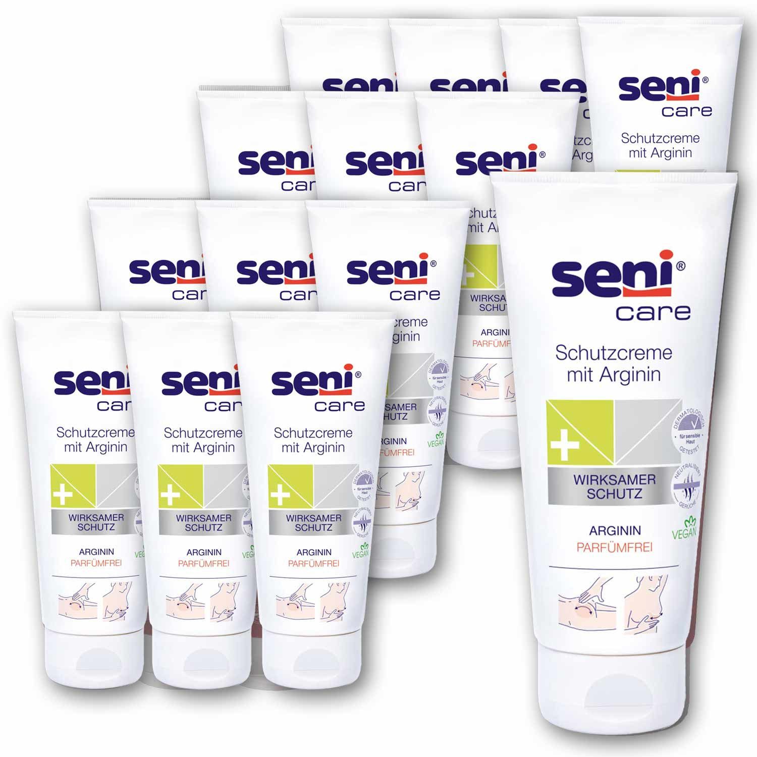 seni Hautcreme Seni Care Hautschutzcreme mit Arginin parfümfrei 200 ml