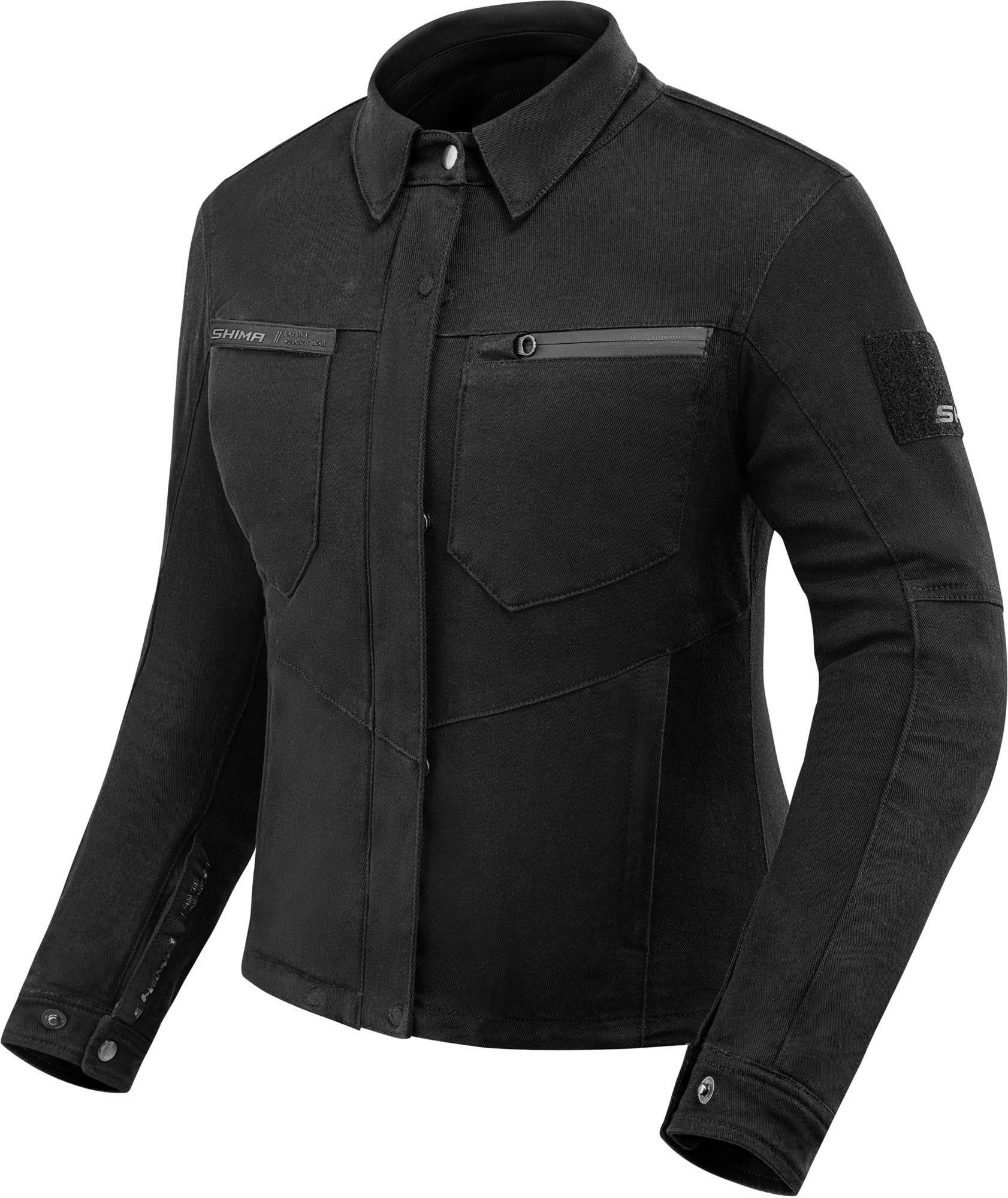 SHIMA Motorradjacke Giro Damen Motorrad Textiljacke Rückenprotektor enthalten,Verbindungsreißverschluss,Ellenbogenpro