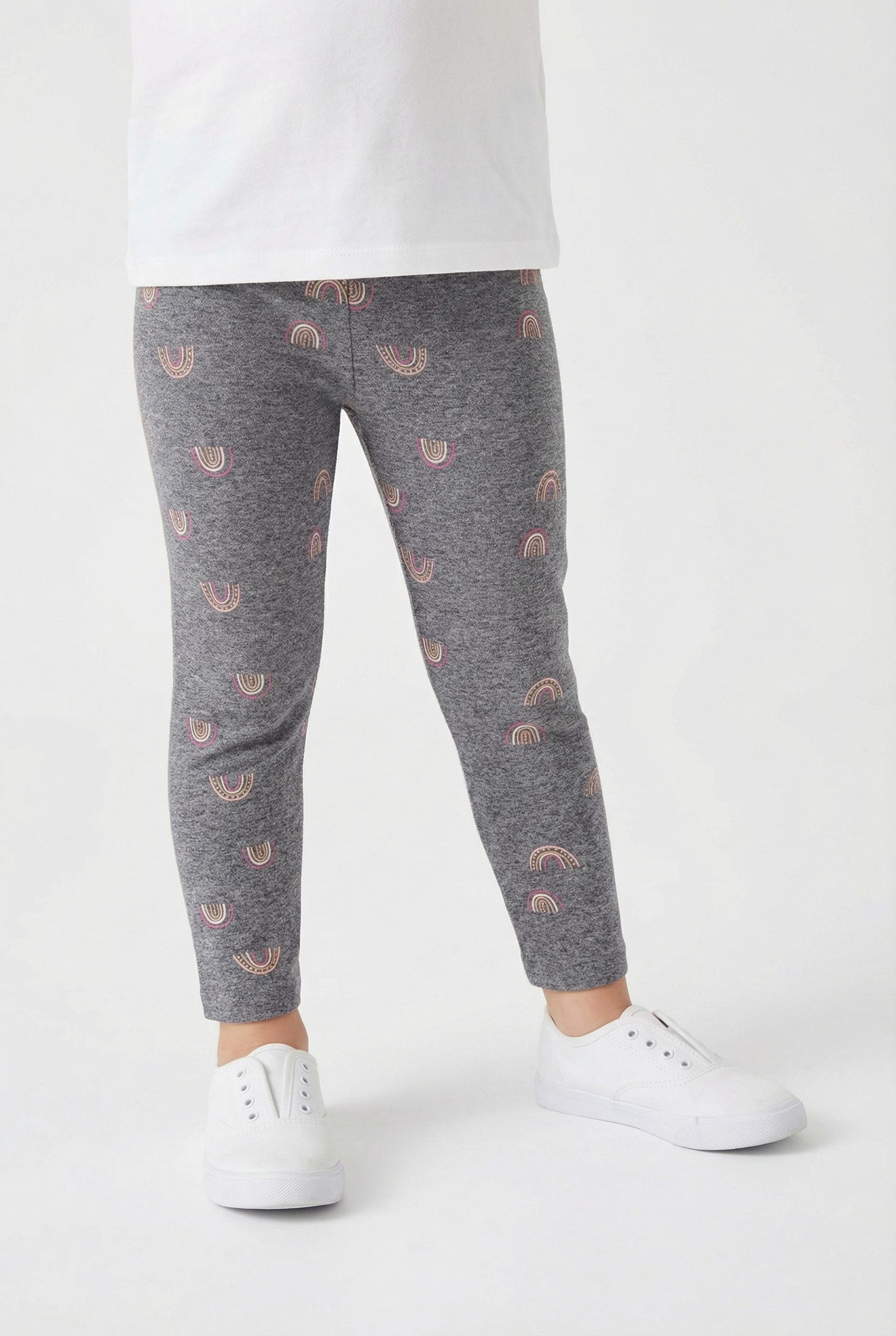 happy girls Leggings im tollen Alloverprint, Basic-Form