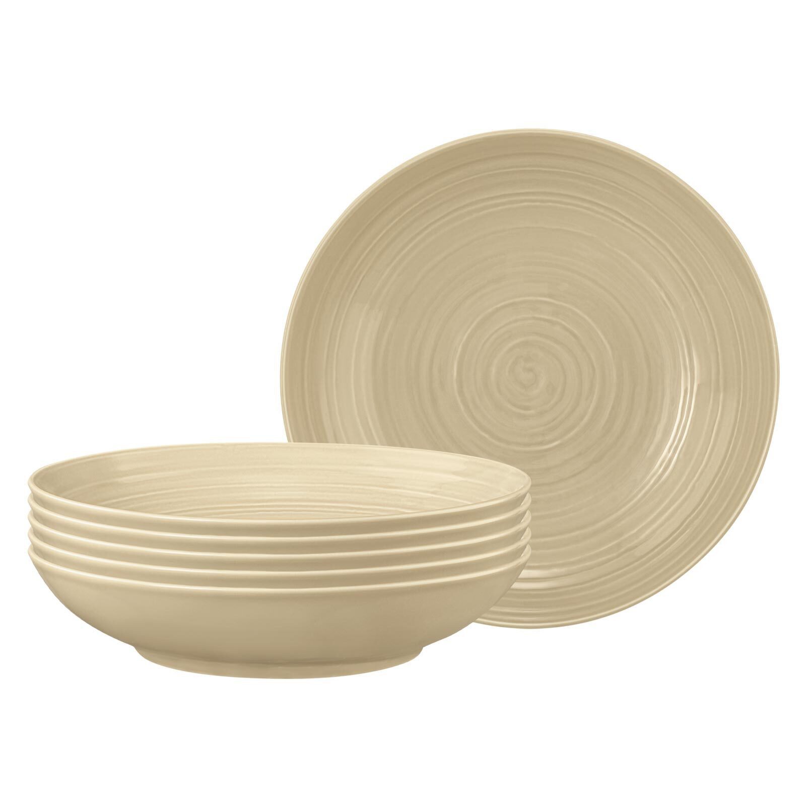 Seltmann Weiden Pastateller Terra Pastateller ø 26 cm 6er Set, (6 St)
