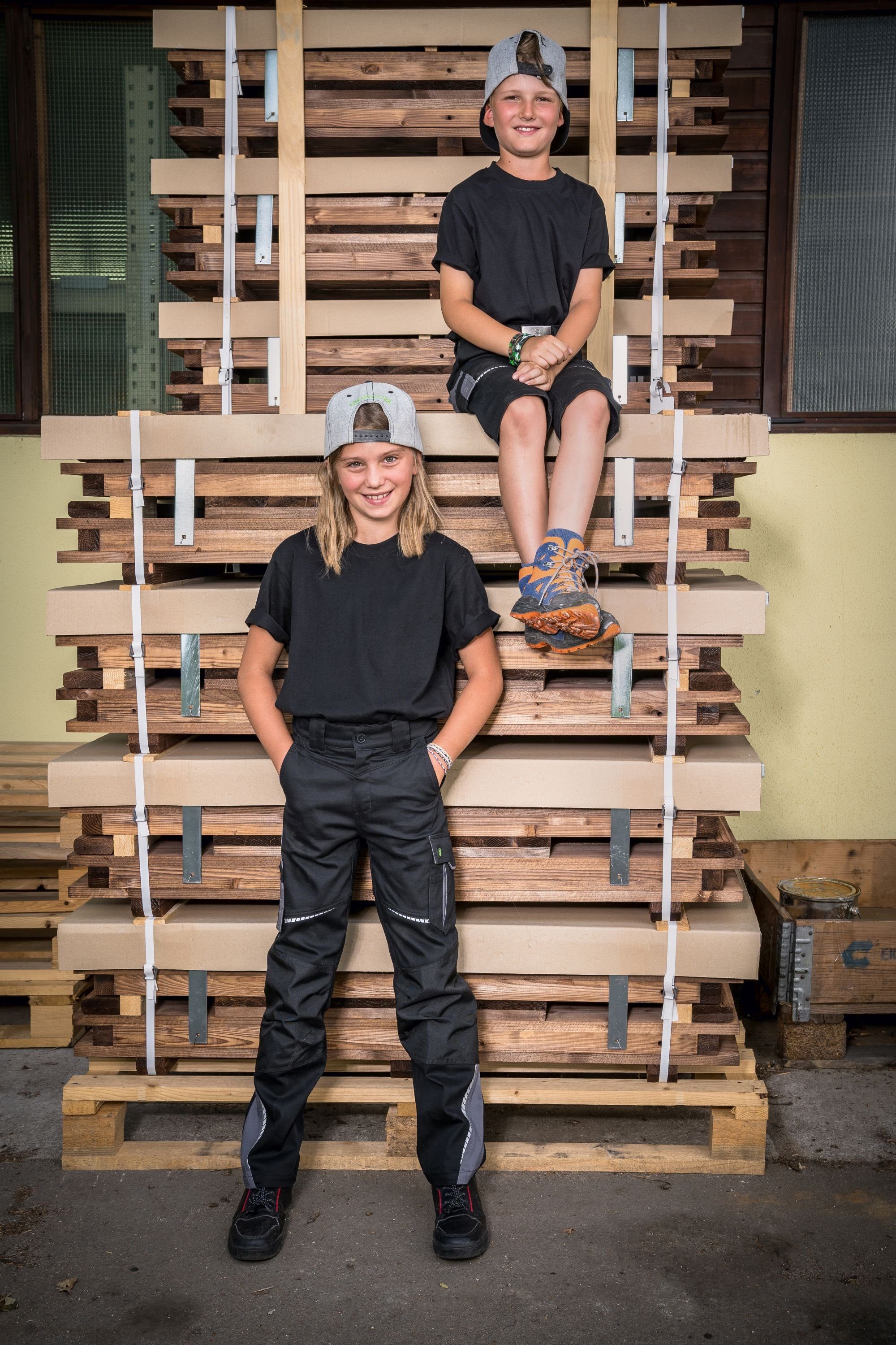 Leibwächter Arbeitshose Flex-Line Kinder Arbeitshose – Bild 5 von 5
