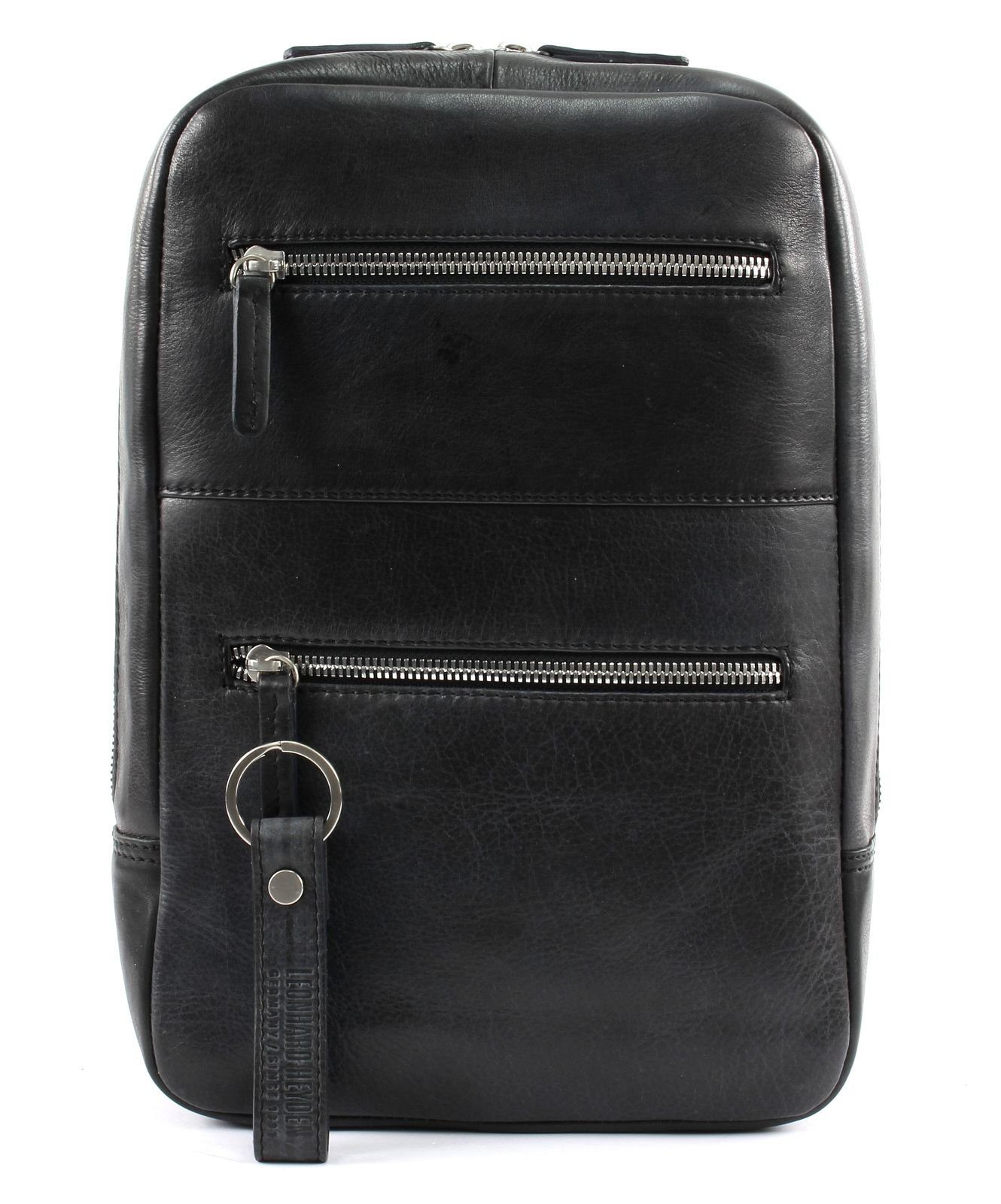 Amsterdam Leonhard Black Heyden Schultertasche