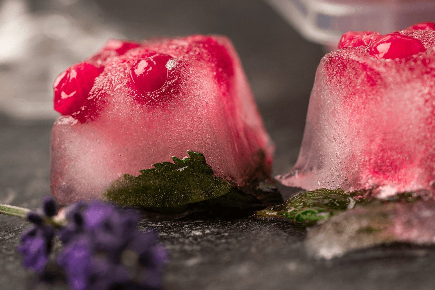 zu für 12 Pastellrosa bis Würfel- Sallys Eiswürfelform Würfel