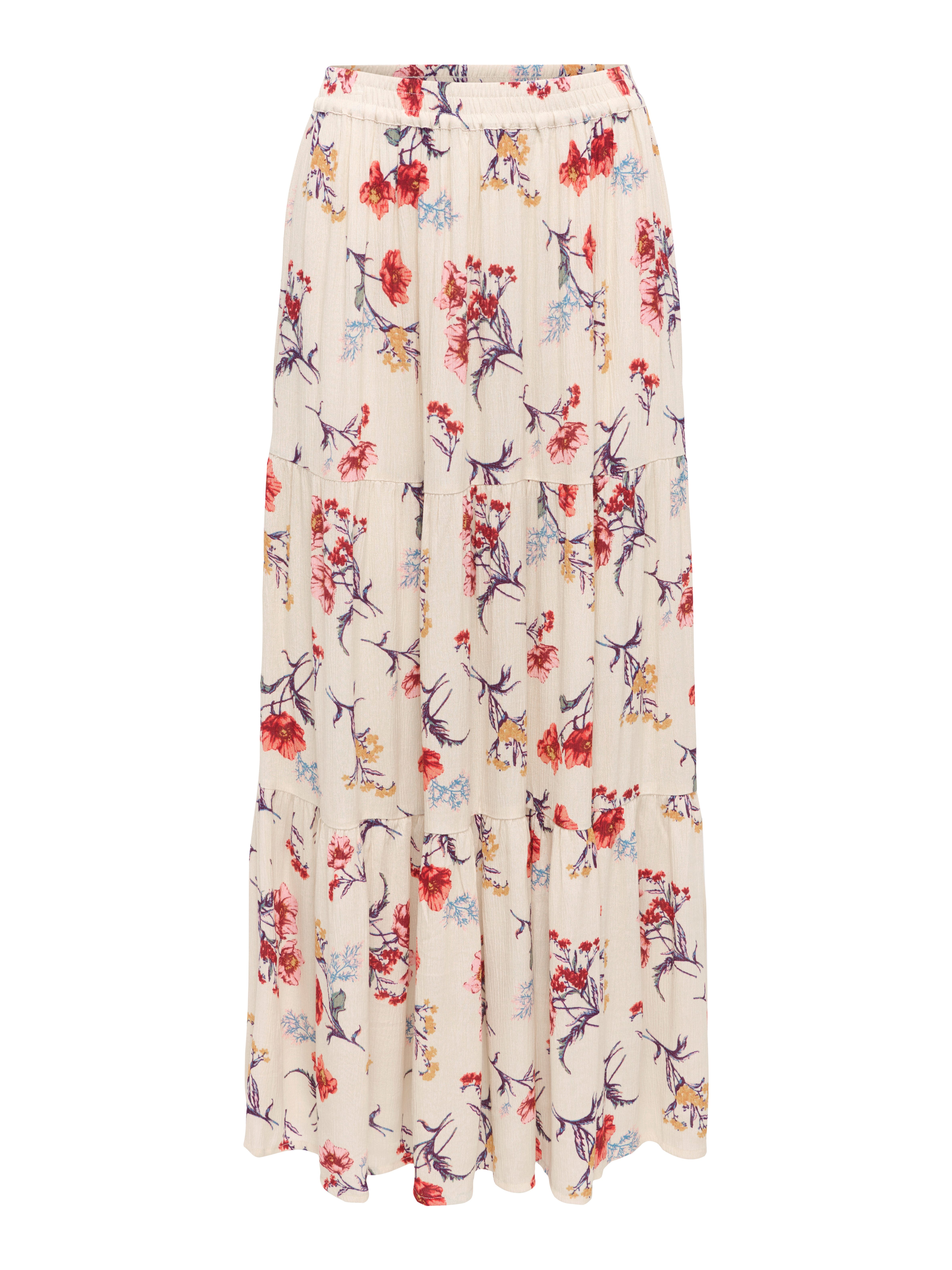 ONLY ONLLUNA LONG SKIRT WVN Viskose