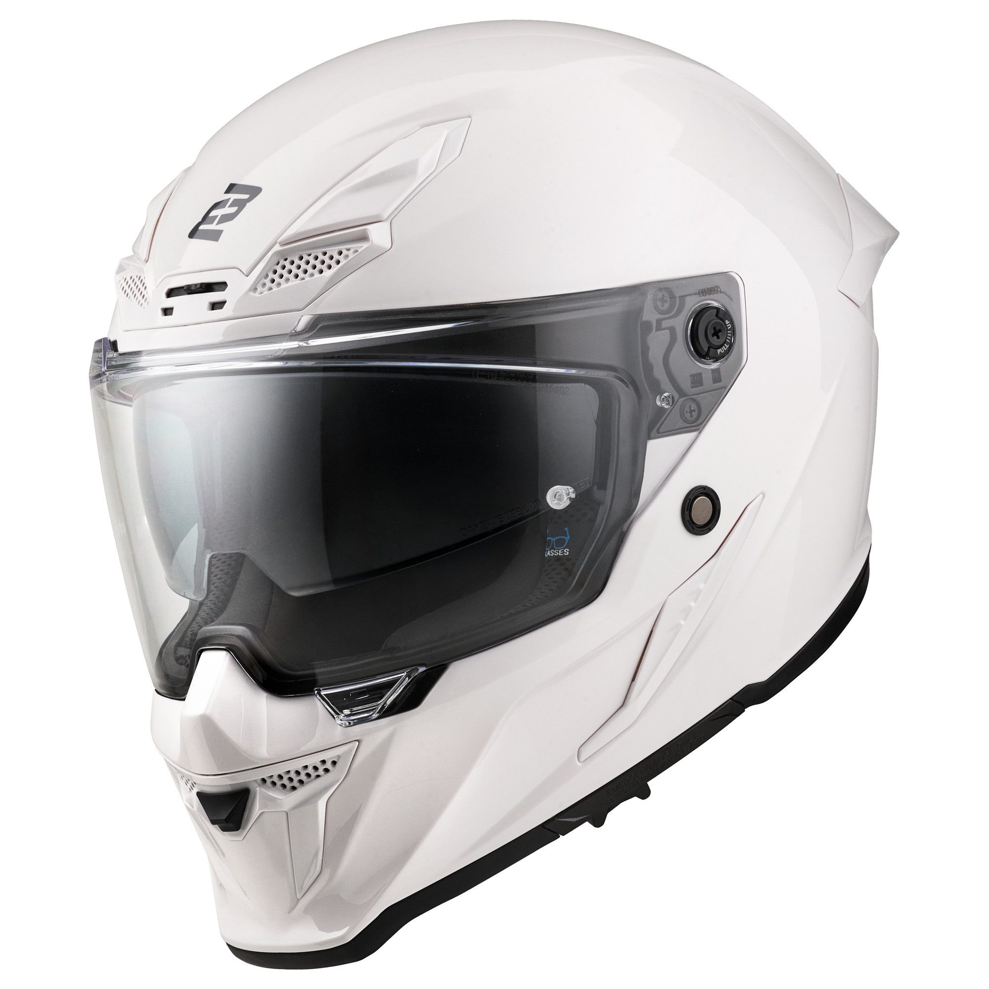 Bogotto Motorradhelm Blade Helm, Notfallsystem-Polsterung (EQRS),geeignet für Brillenträger,vorber