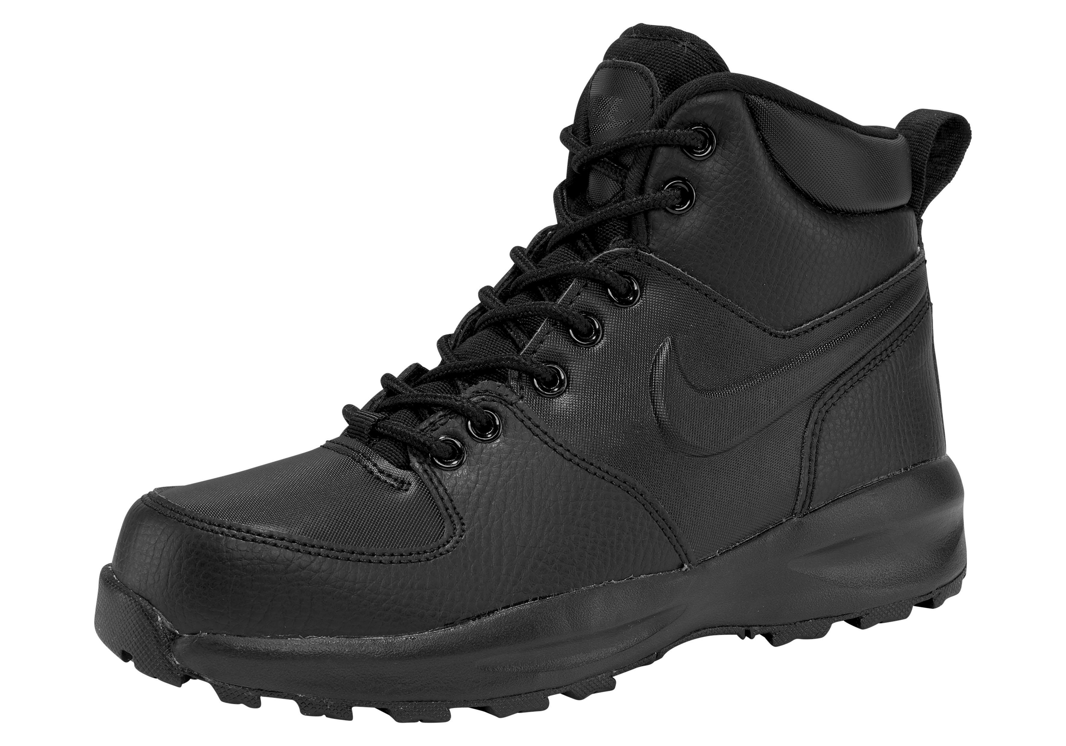 Nike Sportswear Manoa Leather Schnürboots schwarz