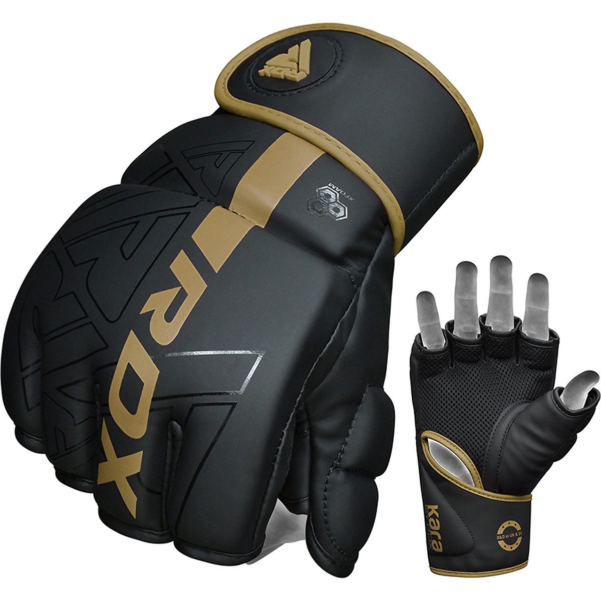 RDX MMA-Handschuhe F6 KARA MMA Kampfhandschuhe Gepolstert