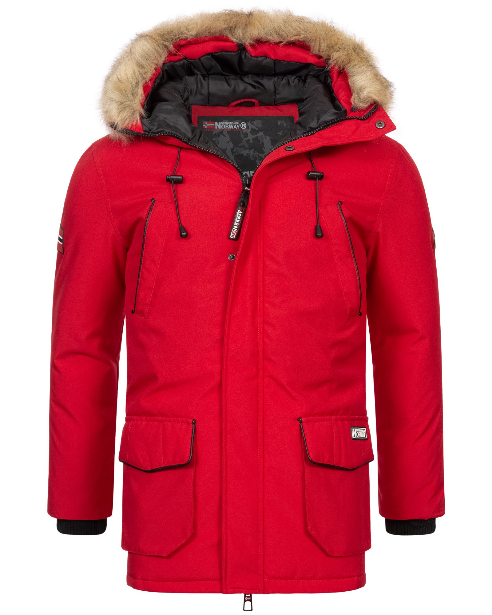 Geographical Norway Parka Herren Winter Jacke Outdoorjacke Winter Parka war günstig online kaufen