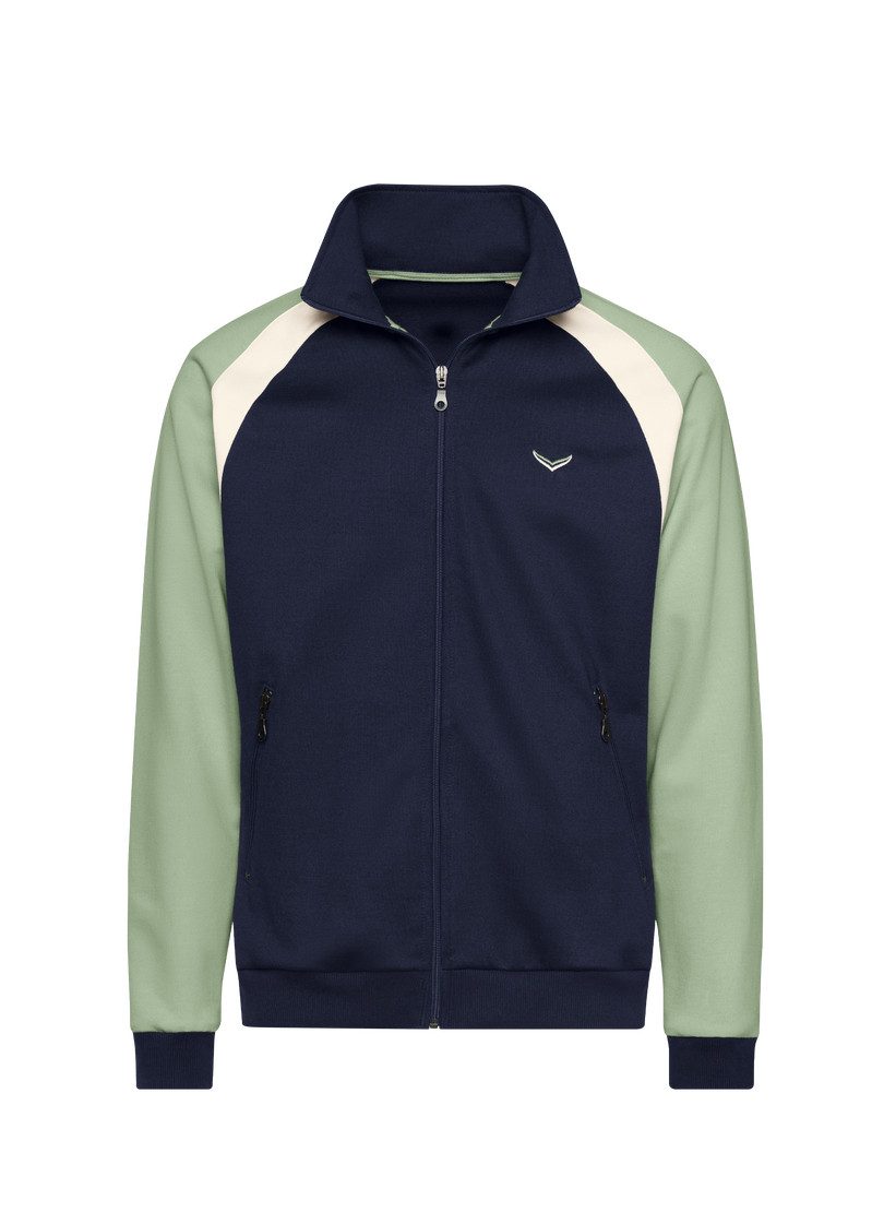 Trigema Trainingsjacke TRIGEMA Sweatjacke mit Stehkragen (1-St) günstig online kaufen