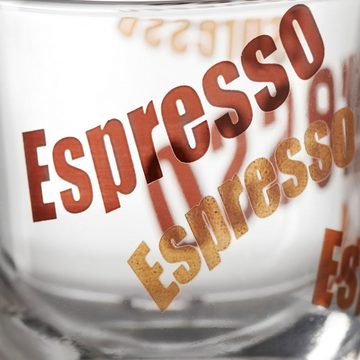 LEONARDO Espressotasse NAPOLI, Glas, 80 ml