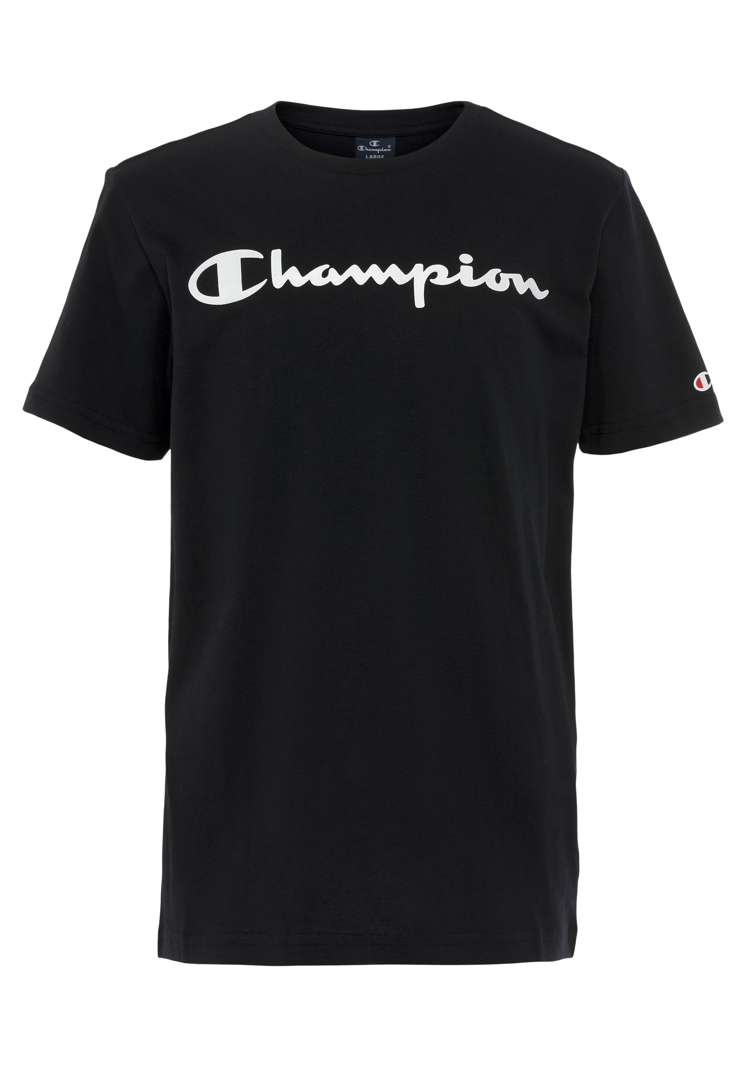 Champion T-Shirt (Packung, 2-tlg) mit 2-Stk.-Packung, Kurzarm