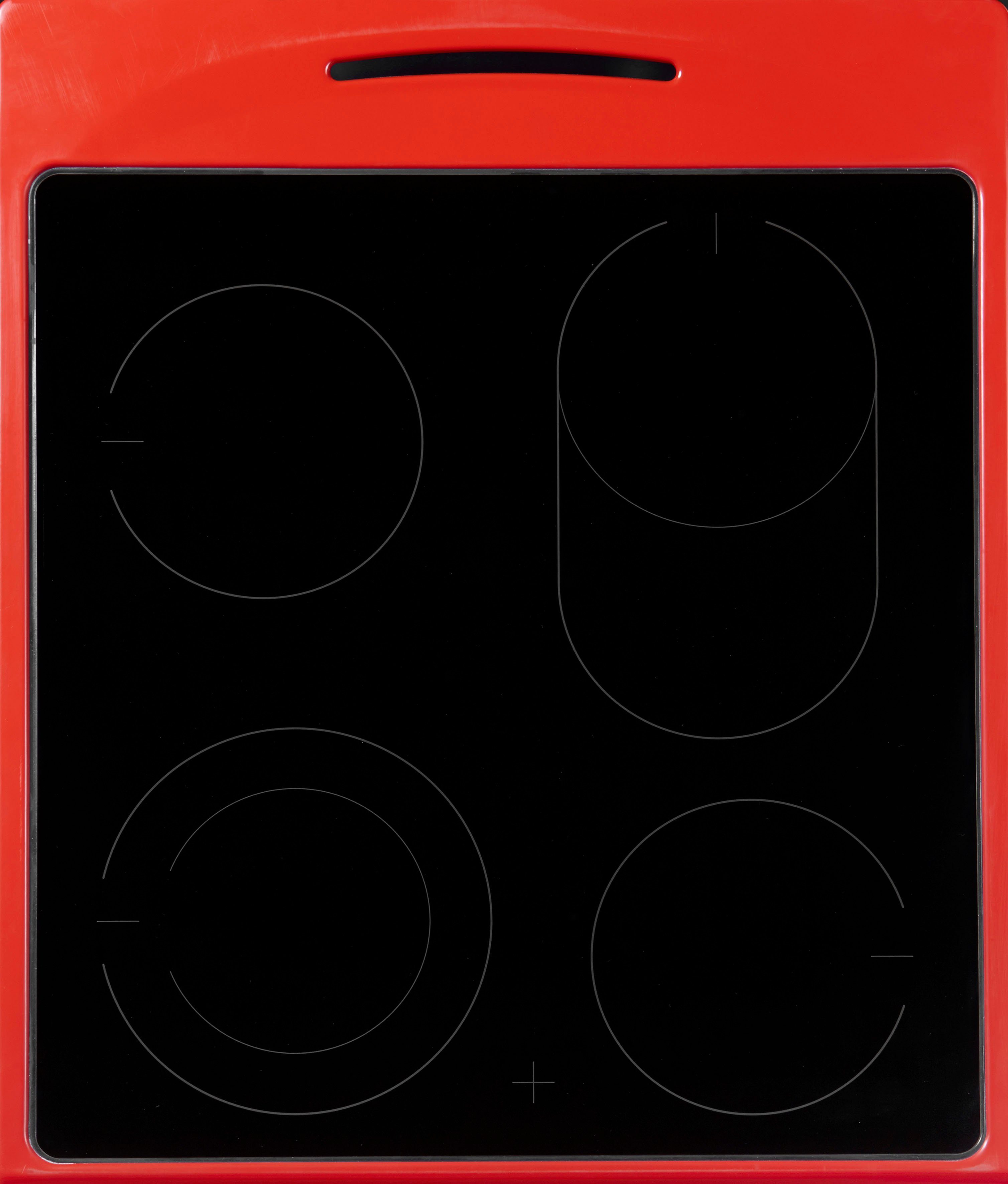 Amica Elektro-Standherd SHC 11504 R, mit 2-fach-Teleskopauszug, Steam Clean, Komfortables Kochen und Backen mit bequemer Handhabung