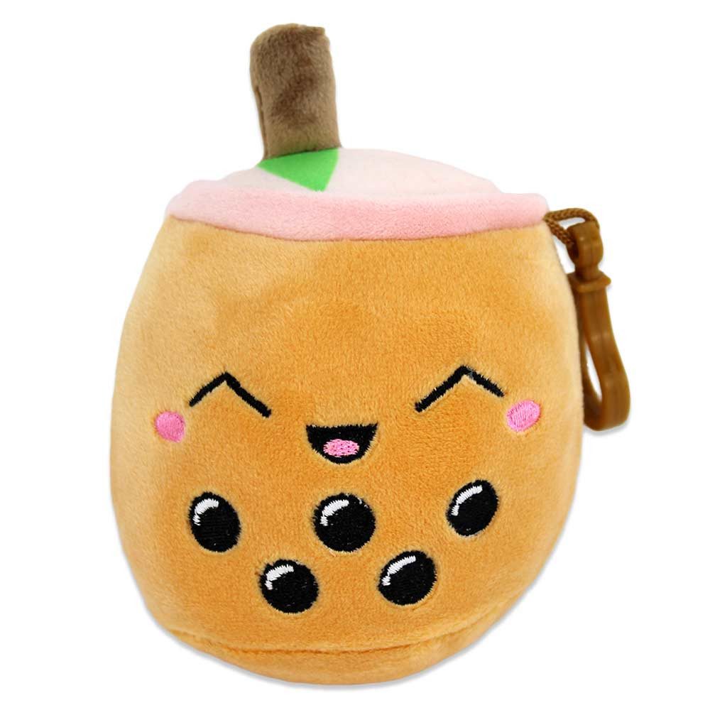 BEMIRO Plüschanhänger Plüschtier Bubble Tea Anhänger - ca. 10 cm