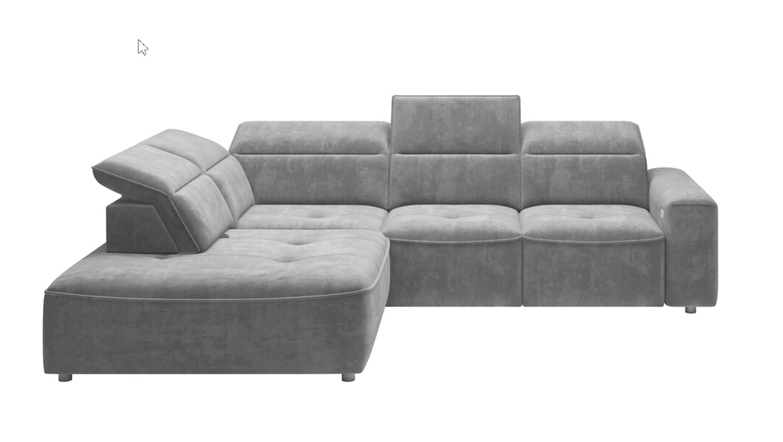 Stylefy Ecksofa Colton L, L-Form, rechts Sitztiefenverstellung, Bettkasten, und Eckcouch, links Modern inklusive Rückenteil- mit Design bestellbar, elektrischer Kopfteil-, mane Relaxfunktion, oder