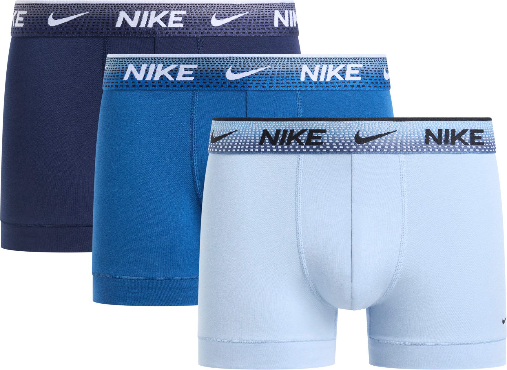 Nike Underwear Trunk TRUNK 3PK (Packung, 3-St., 3er) mit Logo-Elastikbund