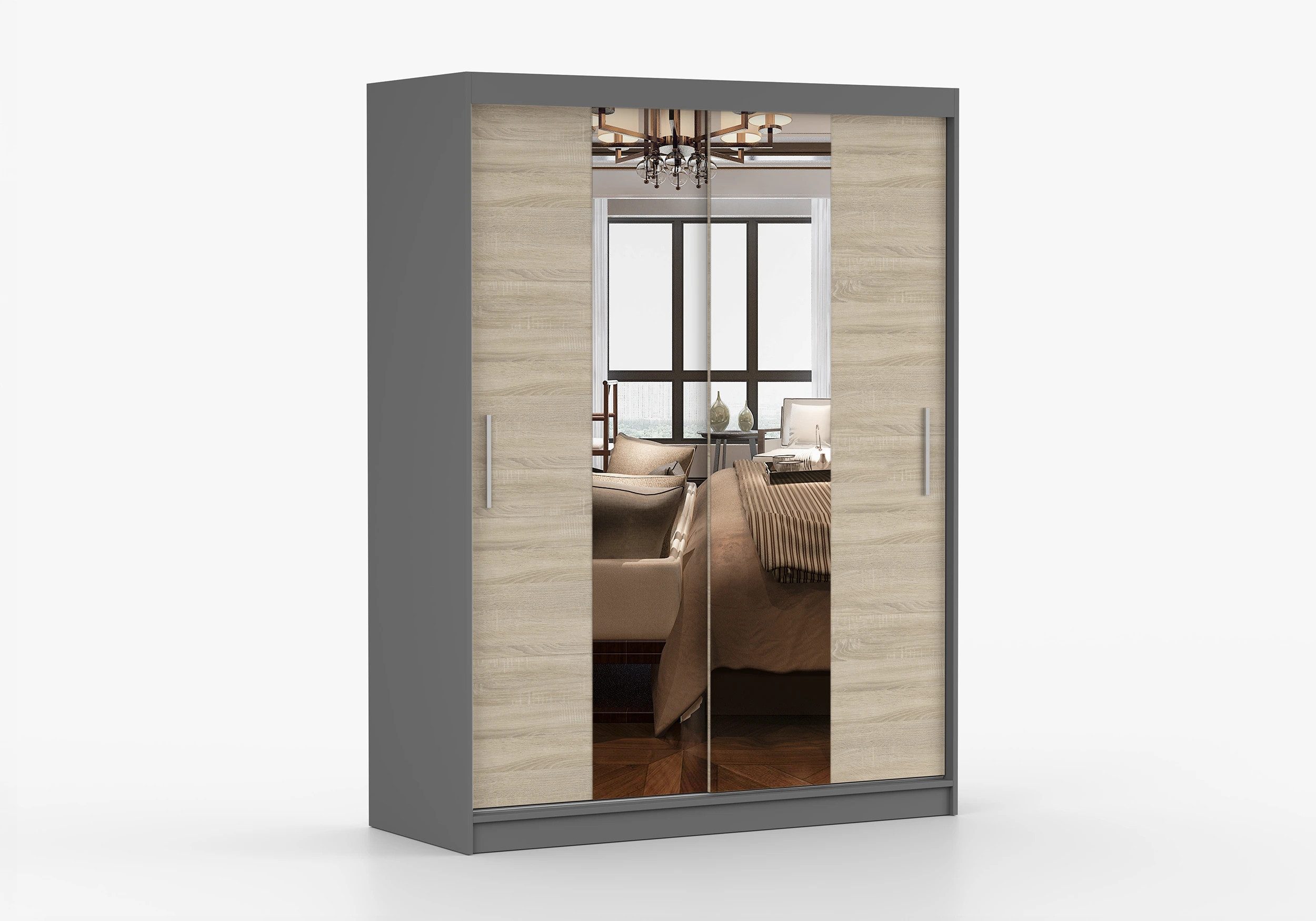 imoebel24 Schwebetürenschrank VISTA 01 150 cm günstig online kaufen