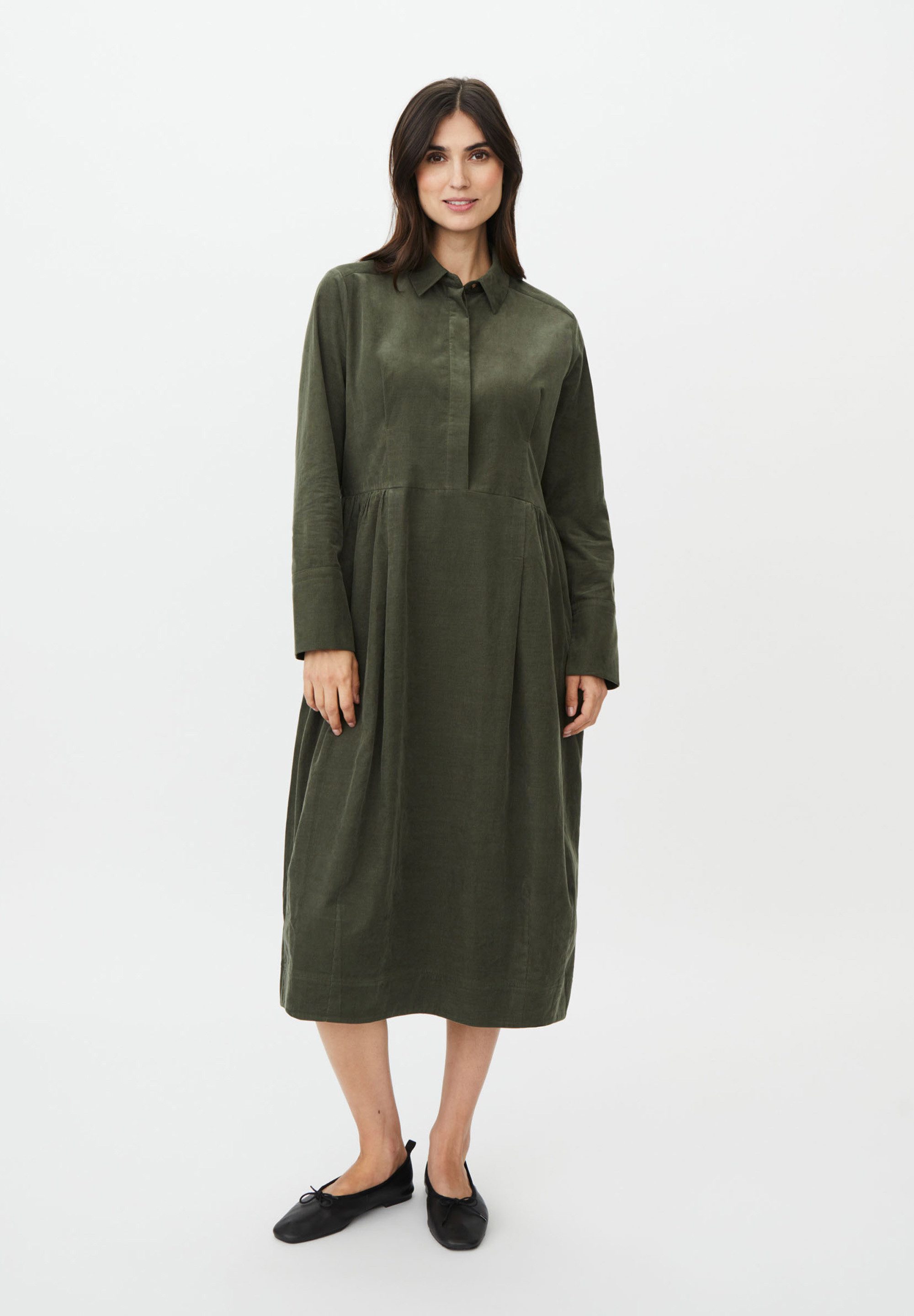 Masai Blusenkleid MaNayo Knopfleiste und langen Ärmeln