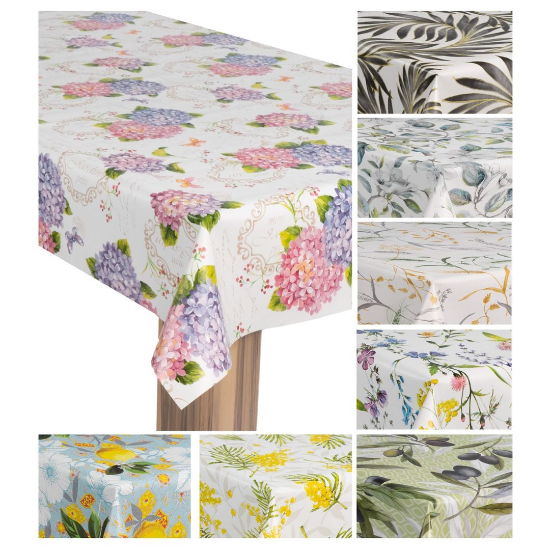 laro Tischdecke Wachstuch-Tischdecke Wachstischdecke Gartentischdecke günstig online kaufen