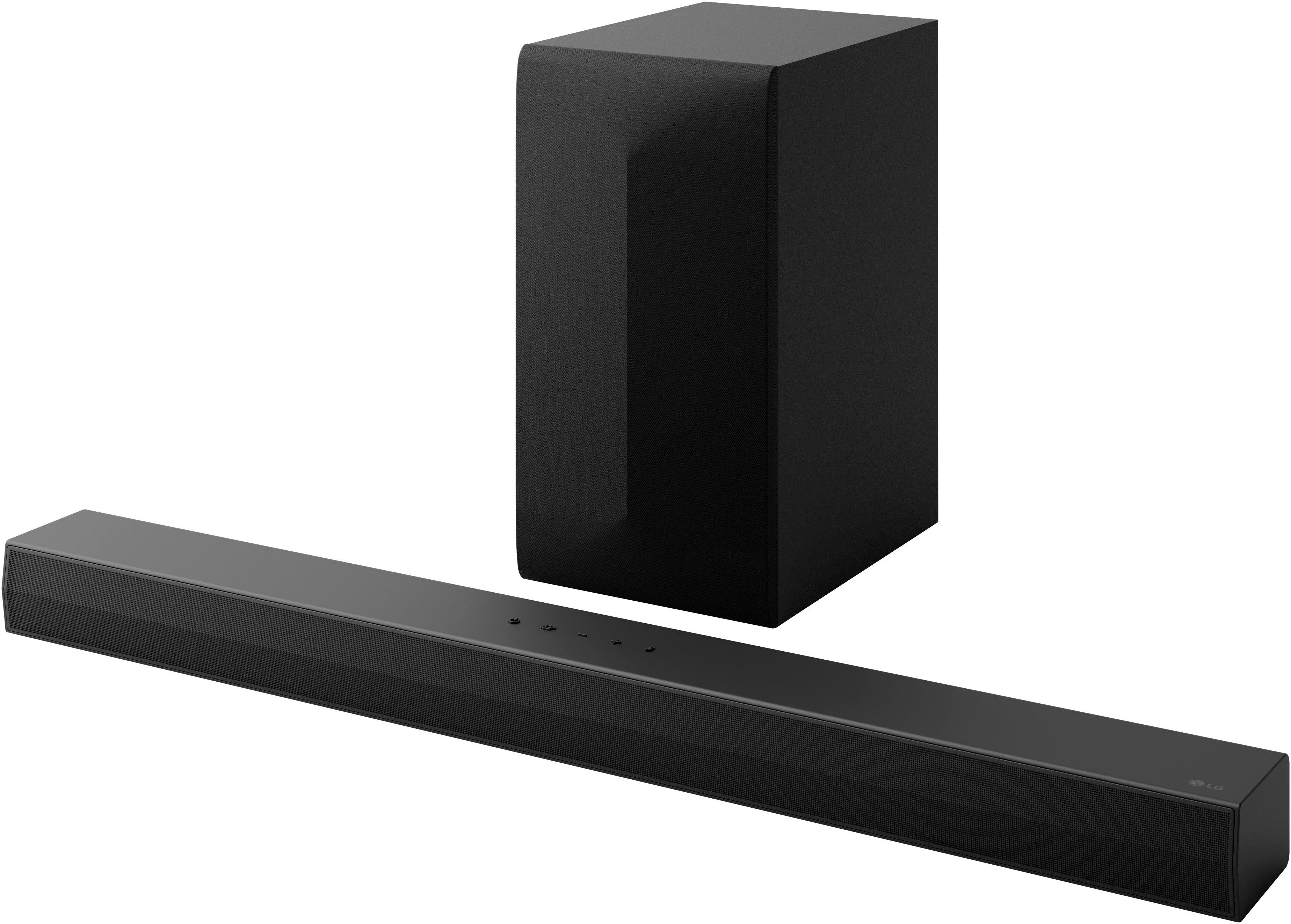 Valentinstagsgeschenk LG DS60T Soundbar 3.1 (Bluetooth, 340 W, Clear Voice Pro, Kabelloser Subwoofer), schwarz