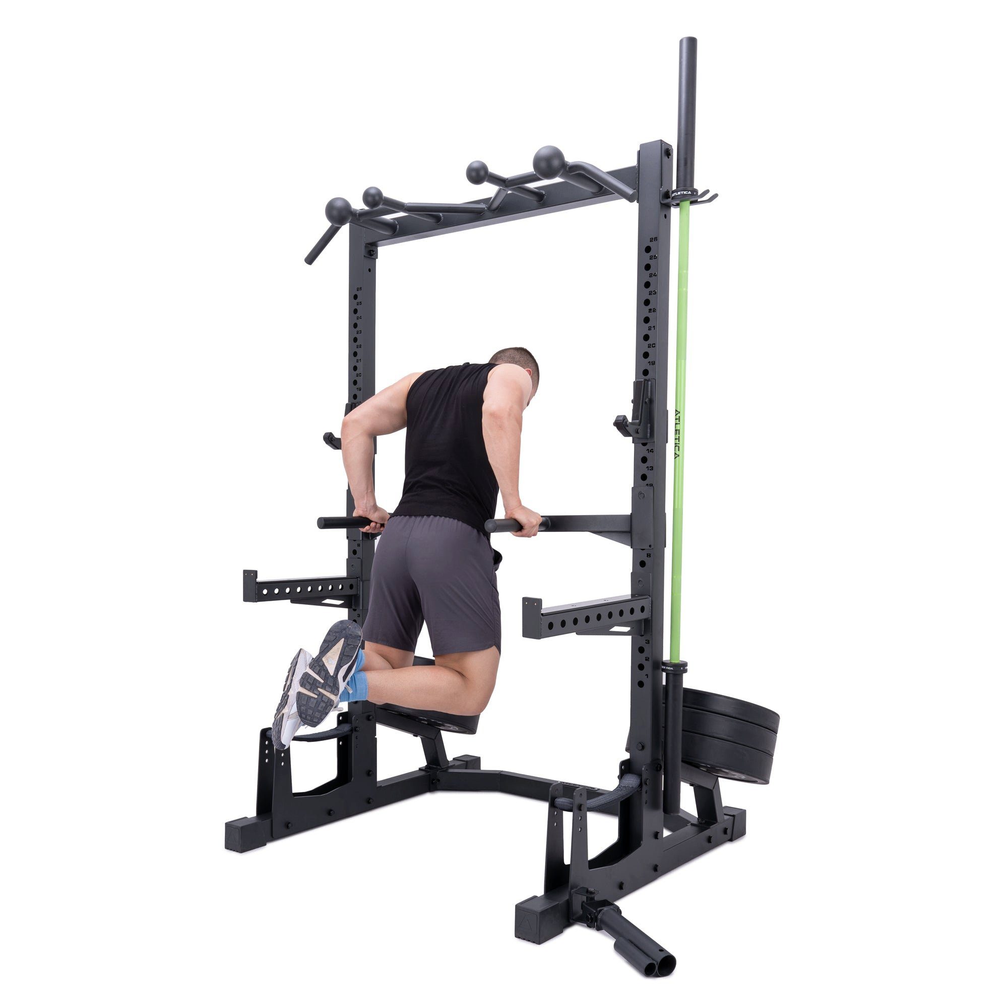 kg 102 Half Rack hoch Stabil 214 Power Power mit Rack ATLETICA ∣ Eigengewicht cm Rack R7 ∣