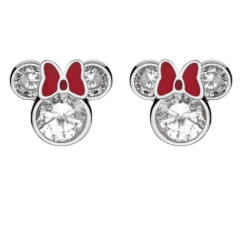 Disney Ohrring-Set Sparkling Silver Minnie Mouse Stud Earrings E902851RZWL