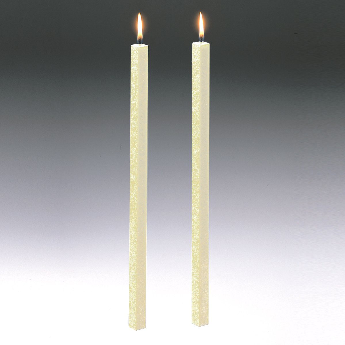 Amabiente Tafelkerze Kerze CLASSIC elfenbein 40cm - 2er Set
