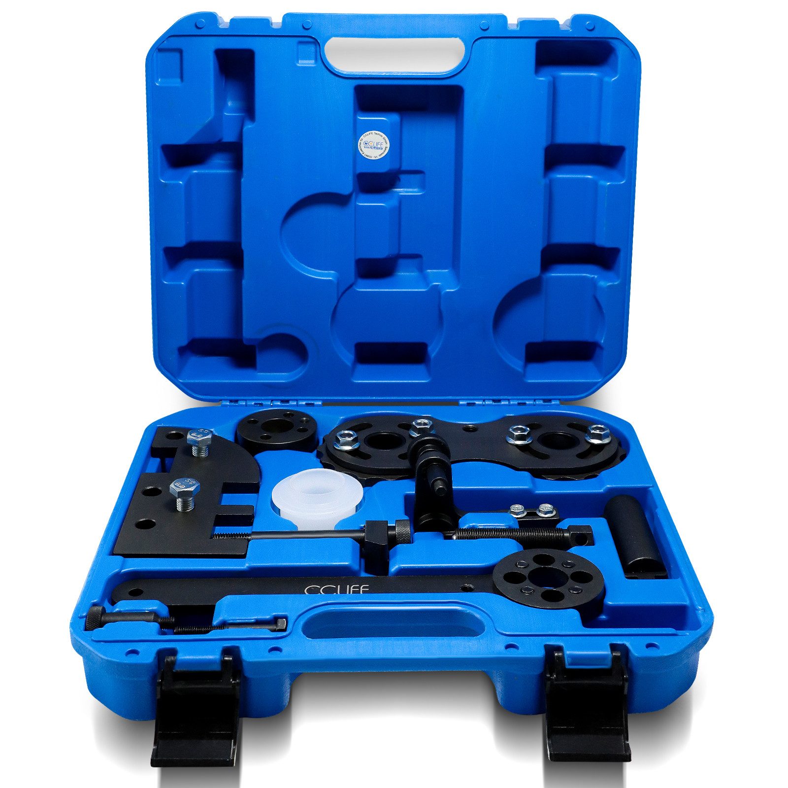 CCLIFE Montagewerkzeug Nockenwellen Werkzeugsatz Komplettset mit Kettenwerkzeug
