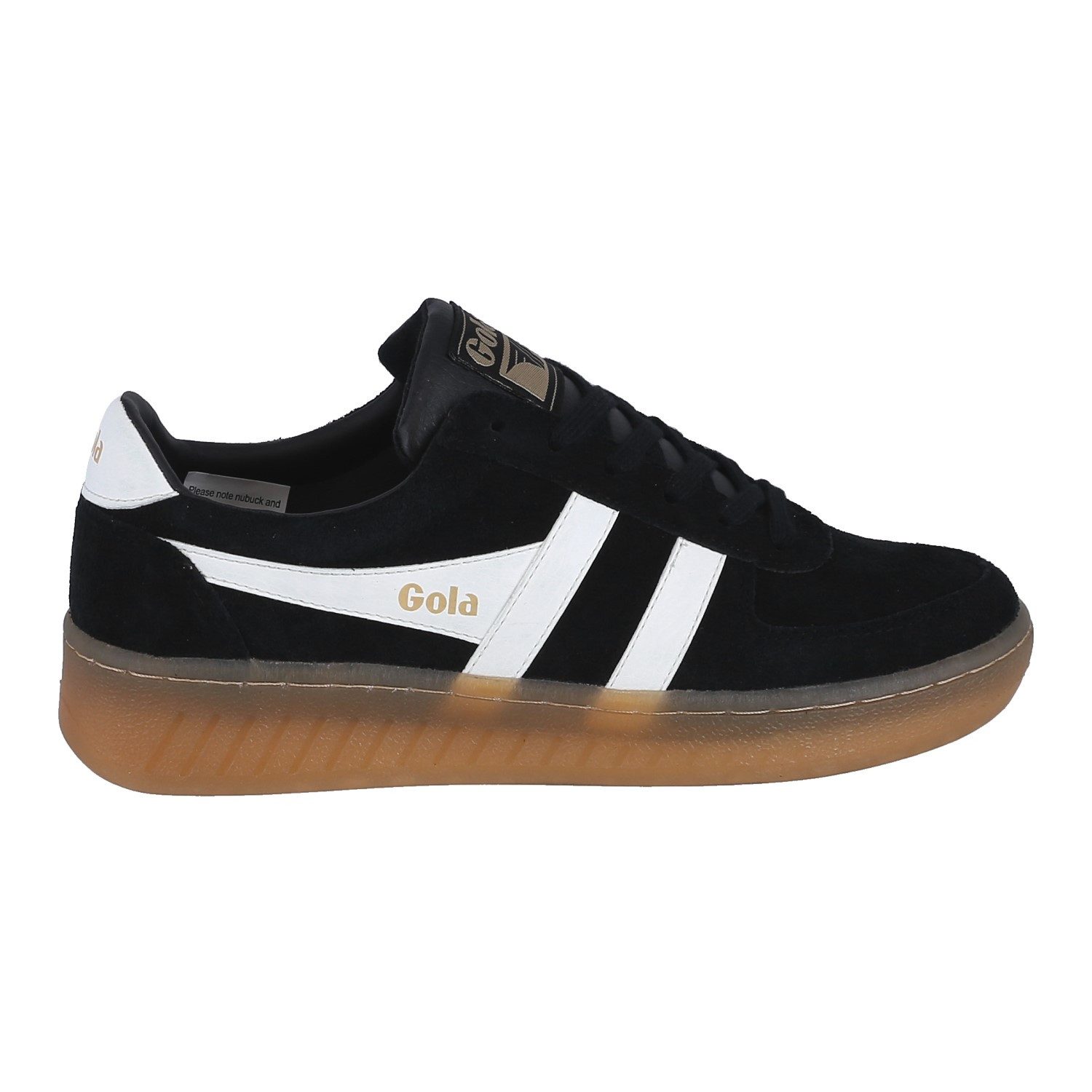 Gola Grandslam Wildleder schwarz/weiss Damen Sneaker