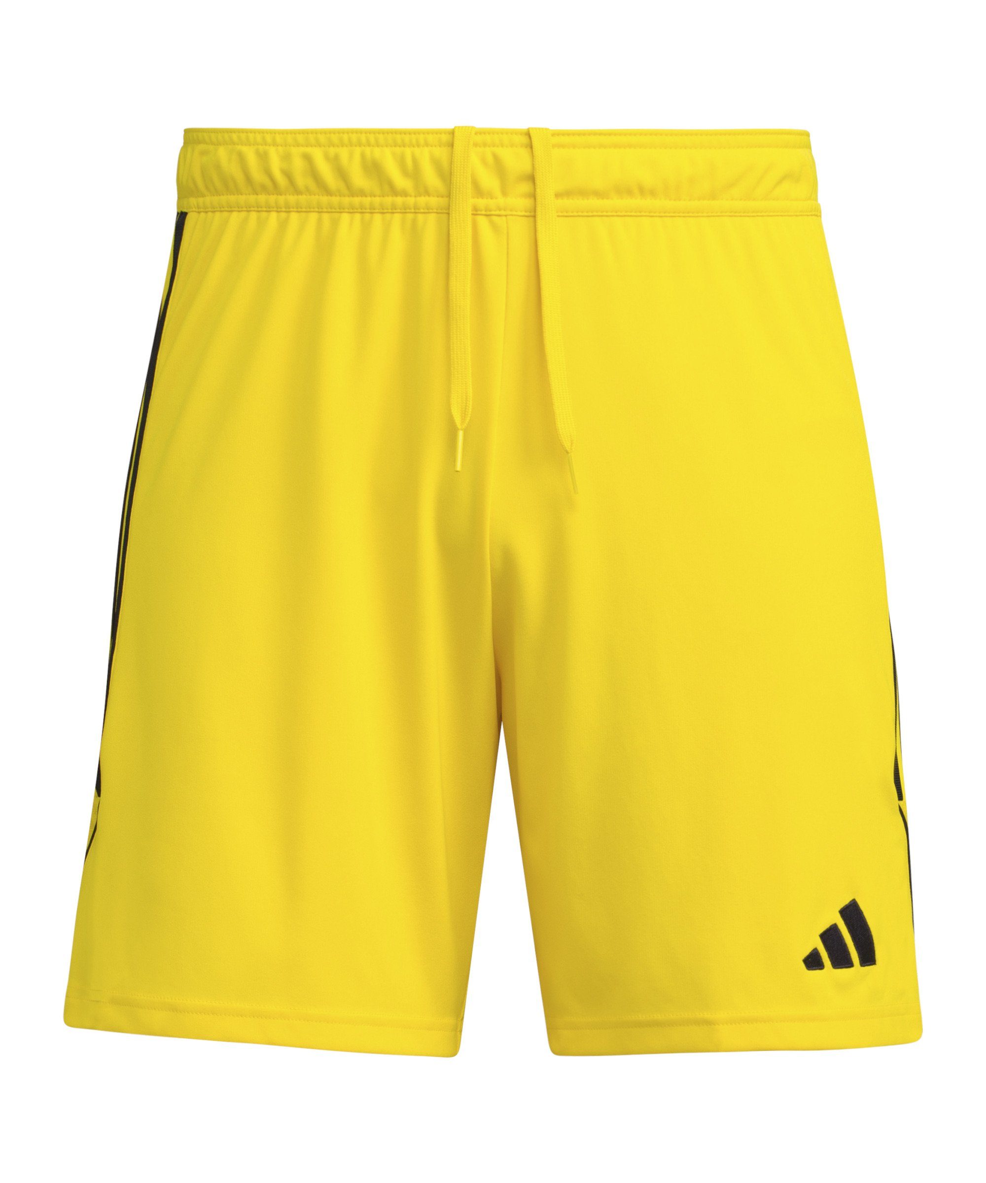 adidas Short Performance Tiro Sporthose 23 gelbschwarz