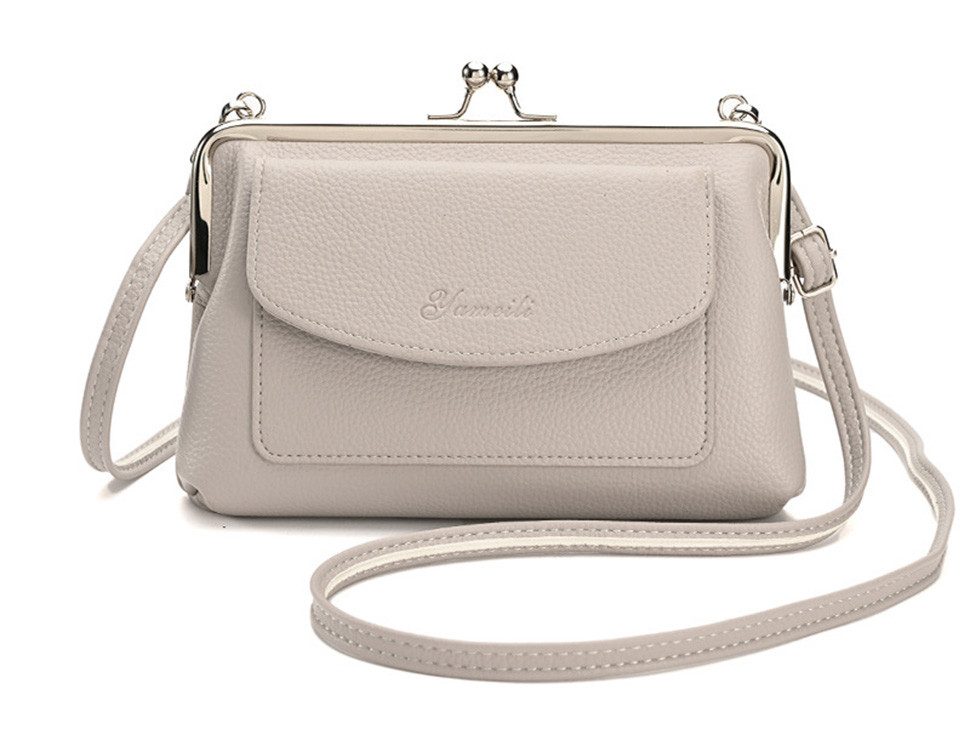 Coonoor Umhängetasche Damentasche, Schultertasche, mit Metallrahmenverschlu günstig online kaufen