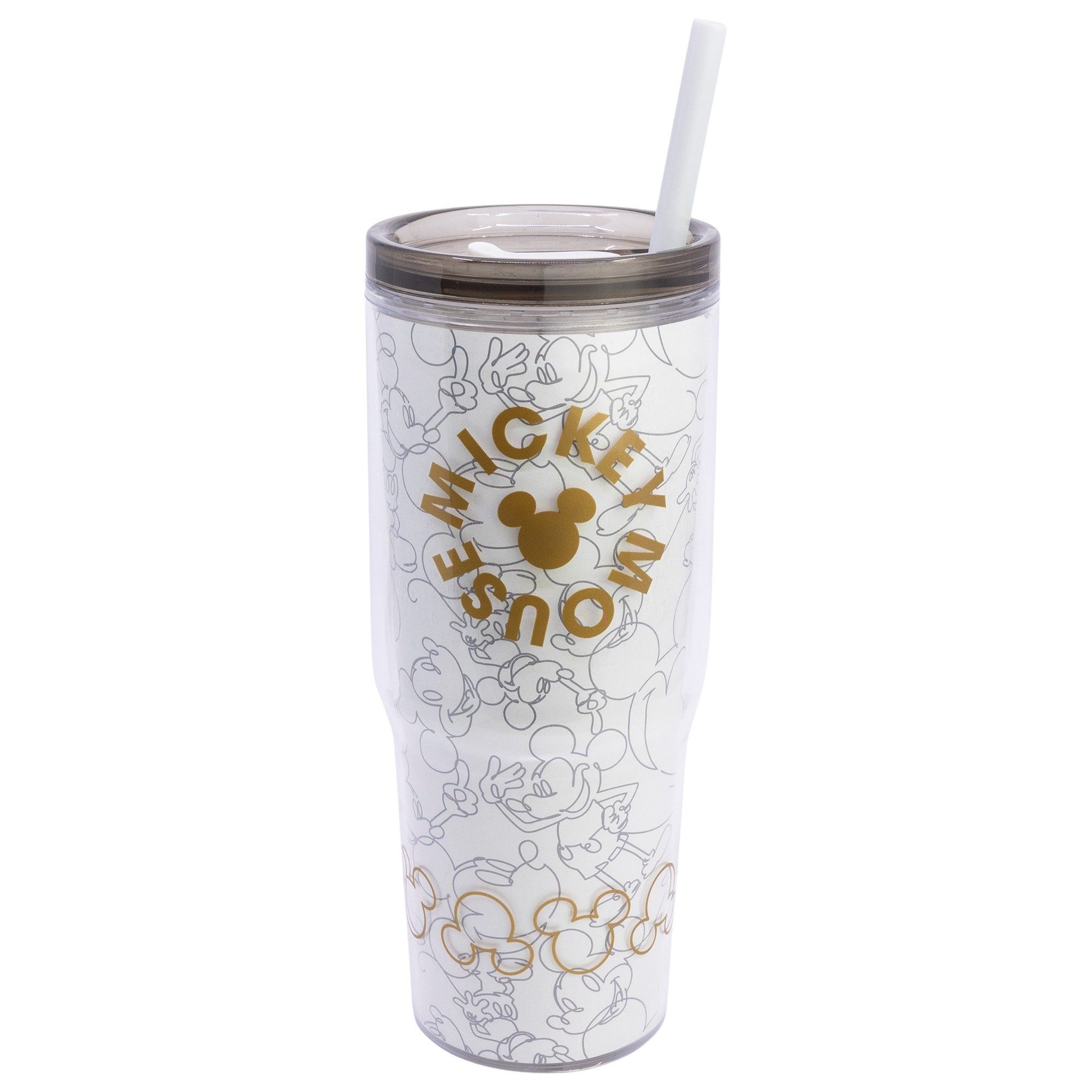 Disney Coffee-to-go-Becher Disney Mickey Maus XL Iso Kaffeebecher Thermobecher To-Go 860 ml, 1-tlg., Kusnstsoff