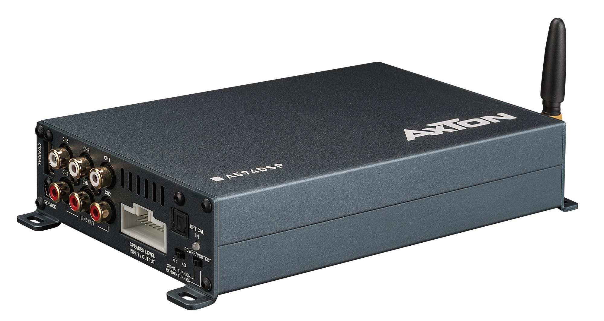 Axton A594DSP 6 Kanal DSP-Verstärker 4x150 Watt Hi-Res fähig Endverstärker
