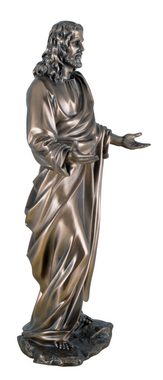 Vogler direct Gmbh Dekofigur Bronzierter Jesus als Prediger by Veronese, von Hand bronziert, aus Kunststein, LxBxH ca. 15x12x31cm