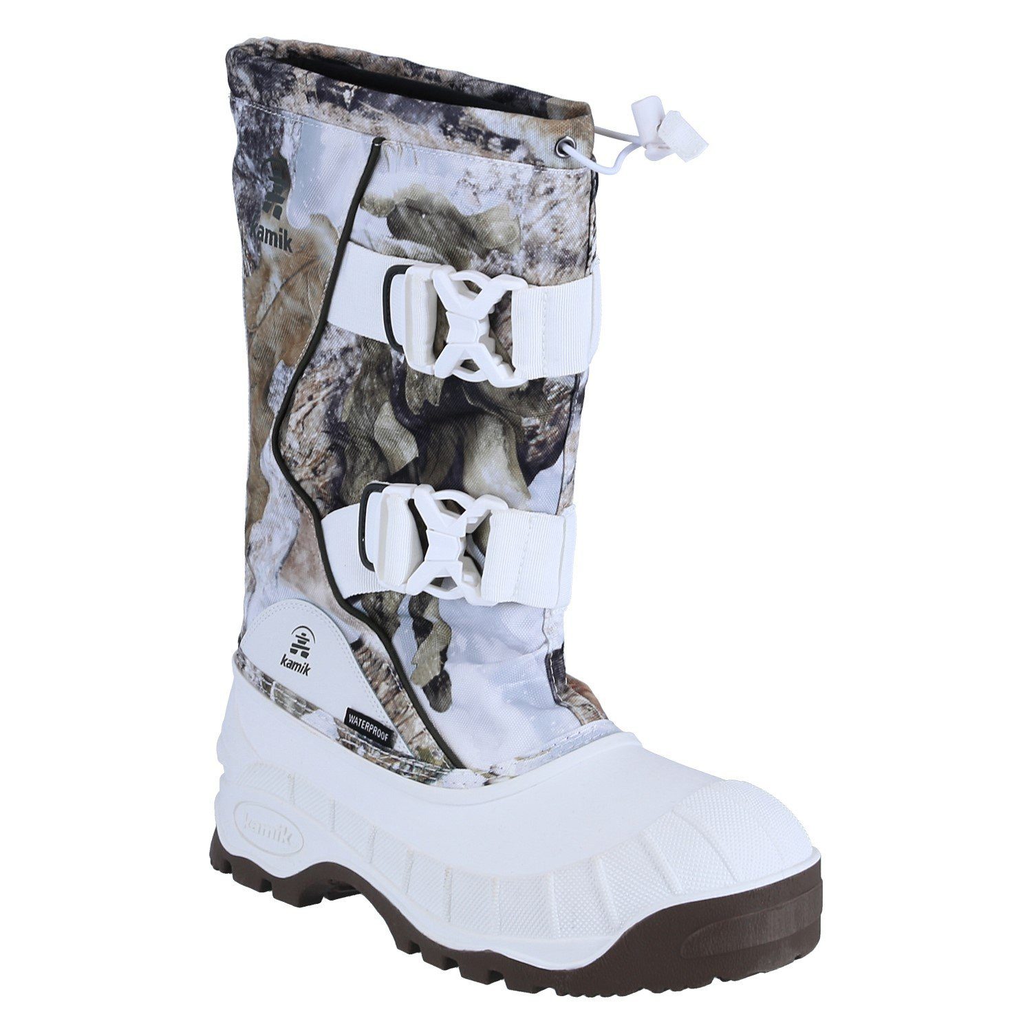 Kamik Cody XT (wasserdicht, Made in Canada) weiss/camoflage Herren Winterstiefel