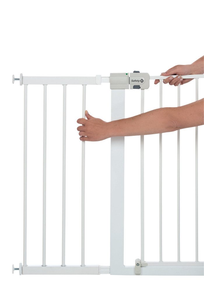 Safety 1st Türschutzgitter SF1 EASY-CLOSE METAL 28CM EXTENSION WHITE*4