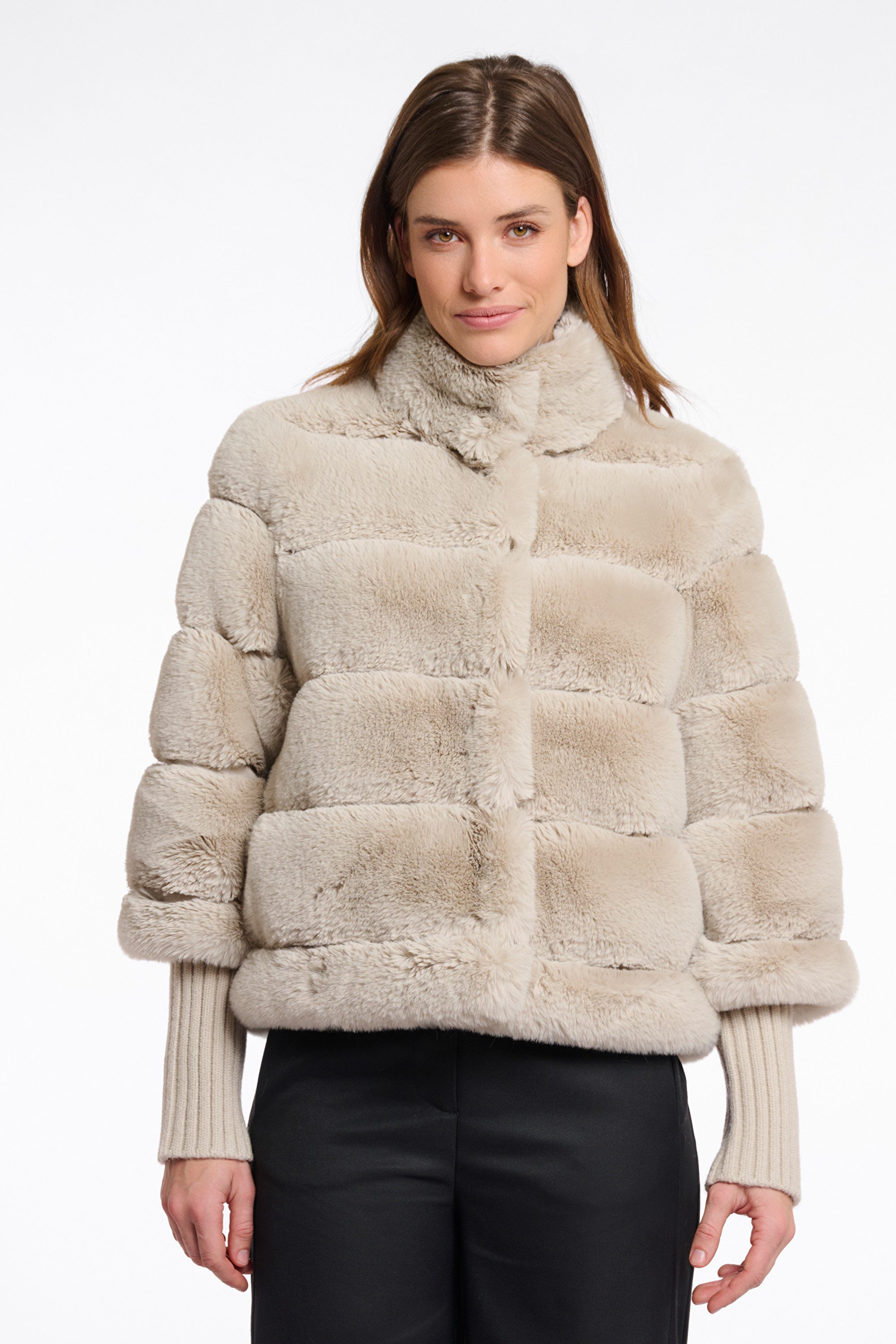 Rino & Pelle Fellimitatjacke günstig online kaufen