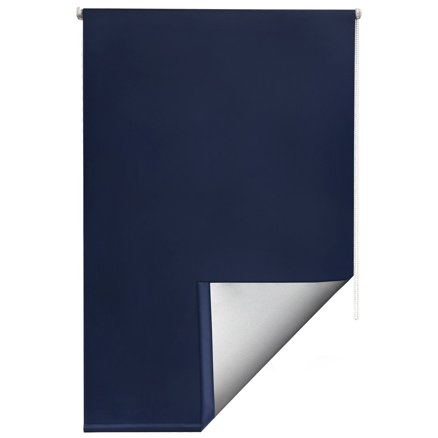 Rollo Thermorollo SolReflect T42, 40x160cm, Blau, Verdunkelung, Sol Royal, Rollos für Fenster ohne Bohren mit Thermobeschichtung Wärmeschutz