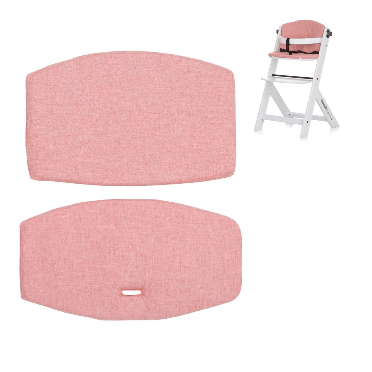 Chipolino Kinderwagen-Sitzauflage Kissenset STHSET02, Polyester, 2-teilig, Sitzeinlagen-Set, Holz-Stühle, leicht zu reinigen