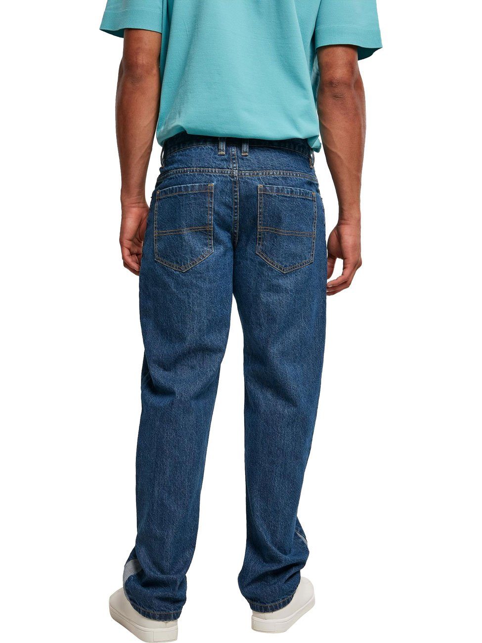 URBAN CLASSICS Straight-Jeans ORGANIC TRIANGLE aus Baumwolle