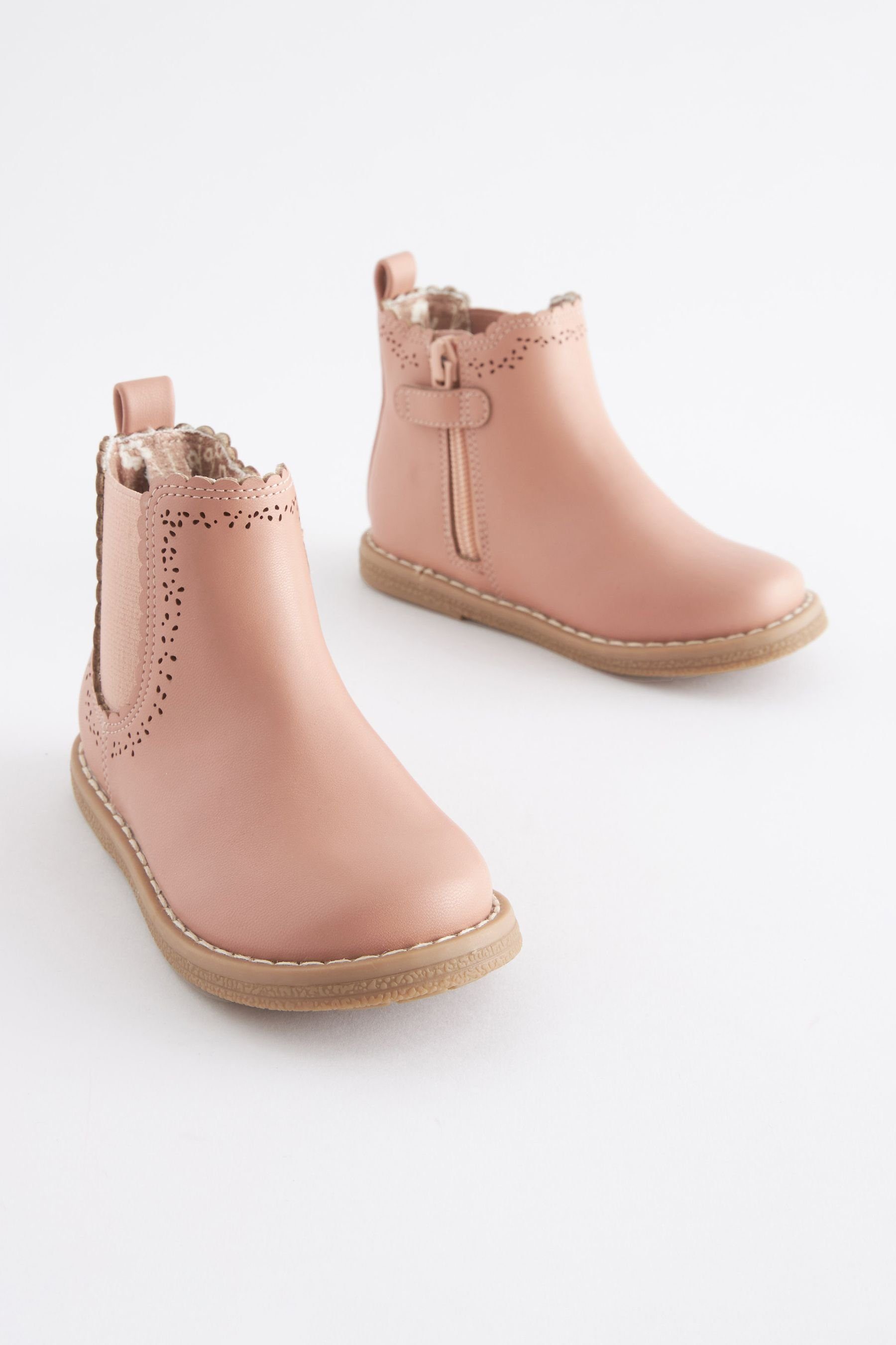 Chelsea-Stiefelette Next (1-tlg) Chelseaboots Pink